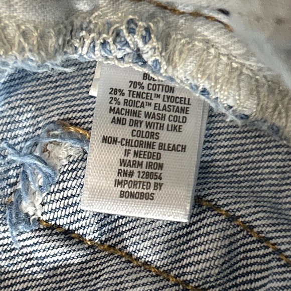 Bonobos All Season Mens Jeans Slim Fit Stretch 32x31 Light Blue - Picture 15 of 15